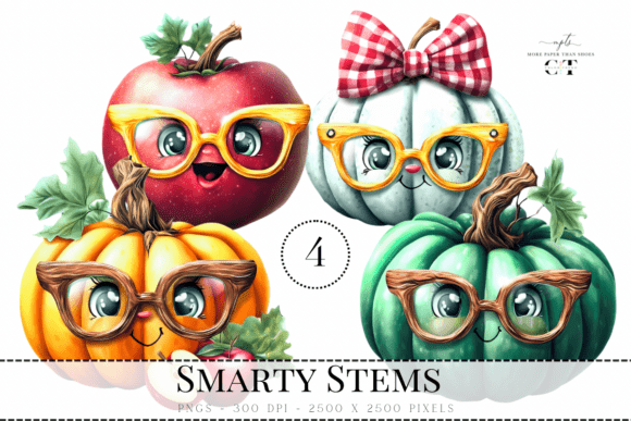Bringing Personality to Print: A Deep Dive into the Smarty Stems Clipart Bundle