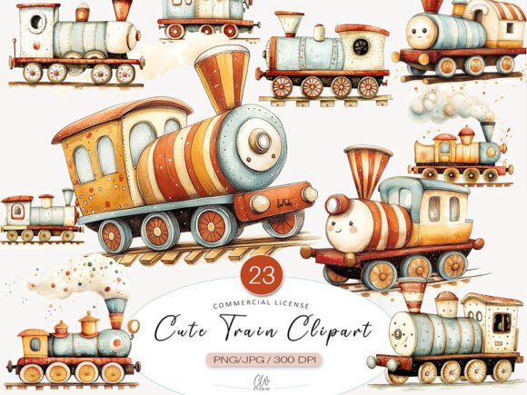 Cute Train Clipart Bundle: A Practical Guide for Creators and Educators