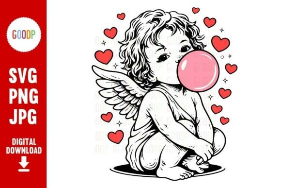Elevate Your Valentine’s Day Crafts with the Cute Cupid Bubblegum Aesthetic