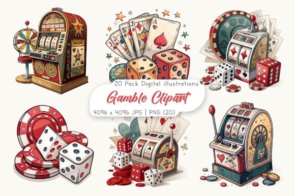 Evaluating the Practical Value of Watercolor Gamble Clipart for Creative Projects