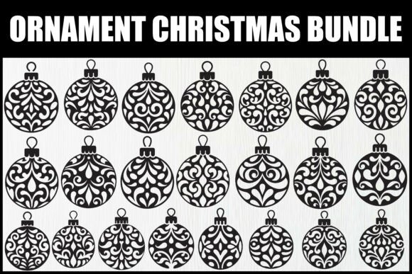 Ornament Christmas Bundle: Elevating Holiday Design with Versatile Digital Assets
