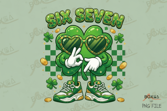 Strategic Branding with the Six Seven Shamrock St Patrick’s Day PNG