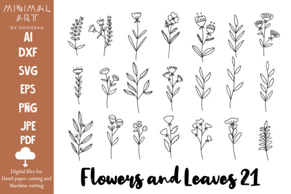 Unlocking Creativity: A Guide to Using Hand-Drawn Flowers and Leaves SVGs in Modern Design