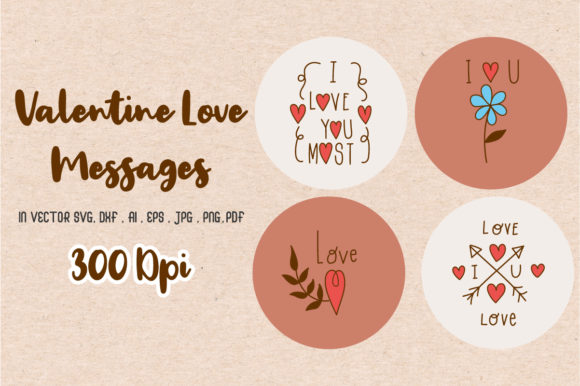 Valentine Love Messages 4 Design Guide